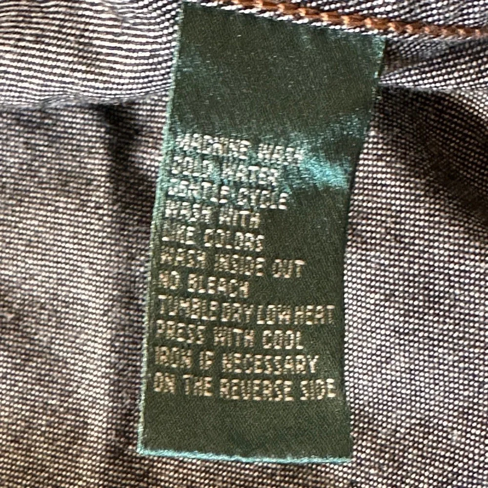 Ralph Lauren Denim SZ SM Moto VTGE Jacket Small Dark Indigo Blue /BL Buckle Neck - Picture 11 of 14